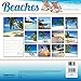 2017 BEACHES Calendar -12 X 12 Wall Calendar