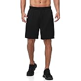 HOPLYNN 1/5 Pack Mens 7'' Gym Athletic Shorts with Pockets,Mesh Basketball Quick Dry Workout Shorts for Running Activewear