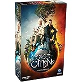 Renegade Game Studios Good Omens Card Game - 2-4 Player Board Game | Cooperative dice game based on the Terry Pratchett &amp; Neil Gaiman novel. Includes Agnes Nutter Velvet Drawstring Bag