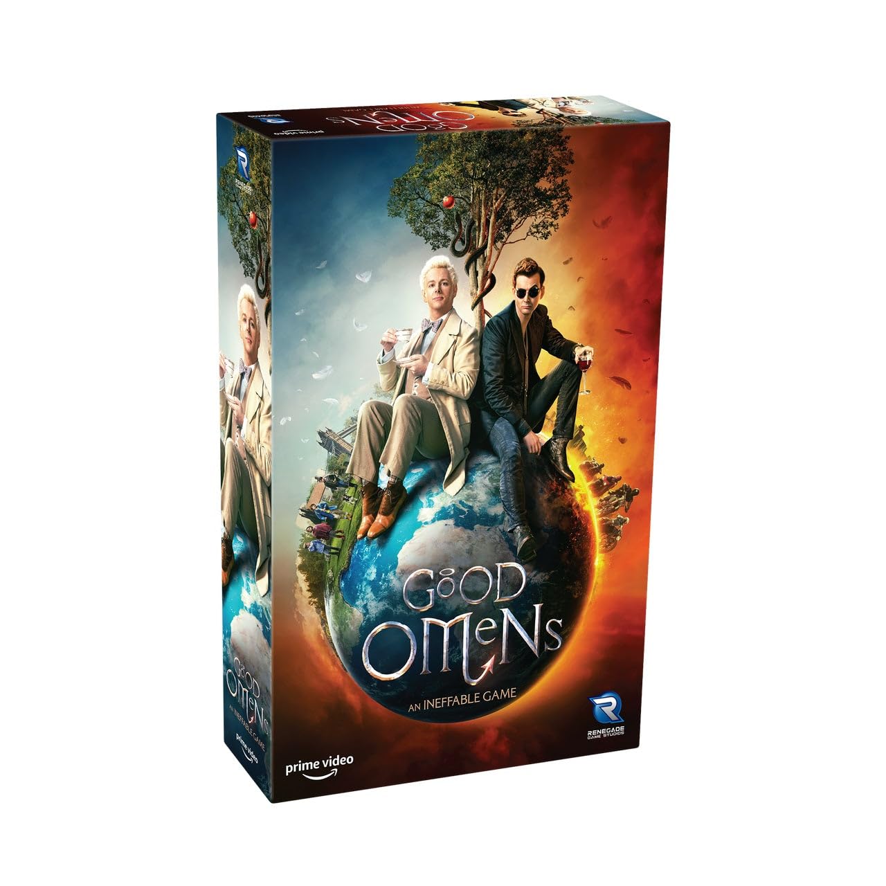 Renegade Game Studios | Good Omens | Card Game | Ages 14 Plus | 2-4 Players | 15-30 Minutes Playing Time