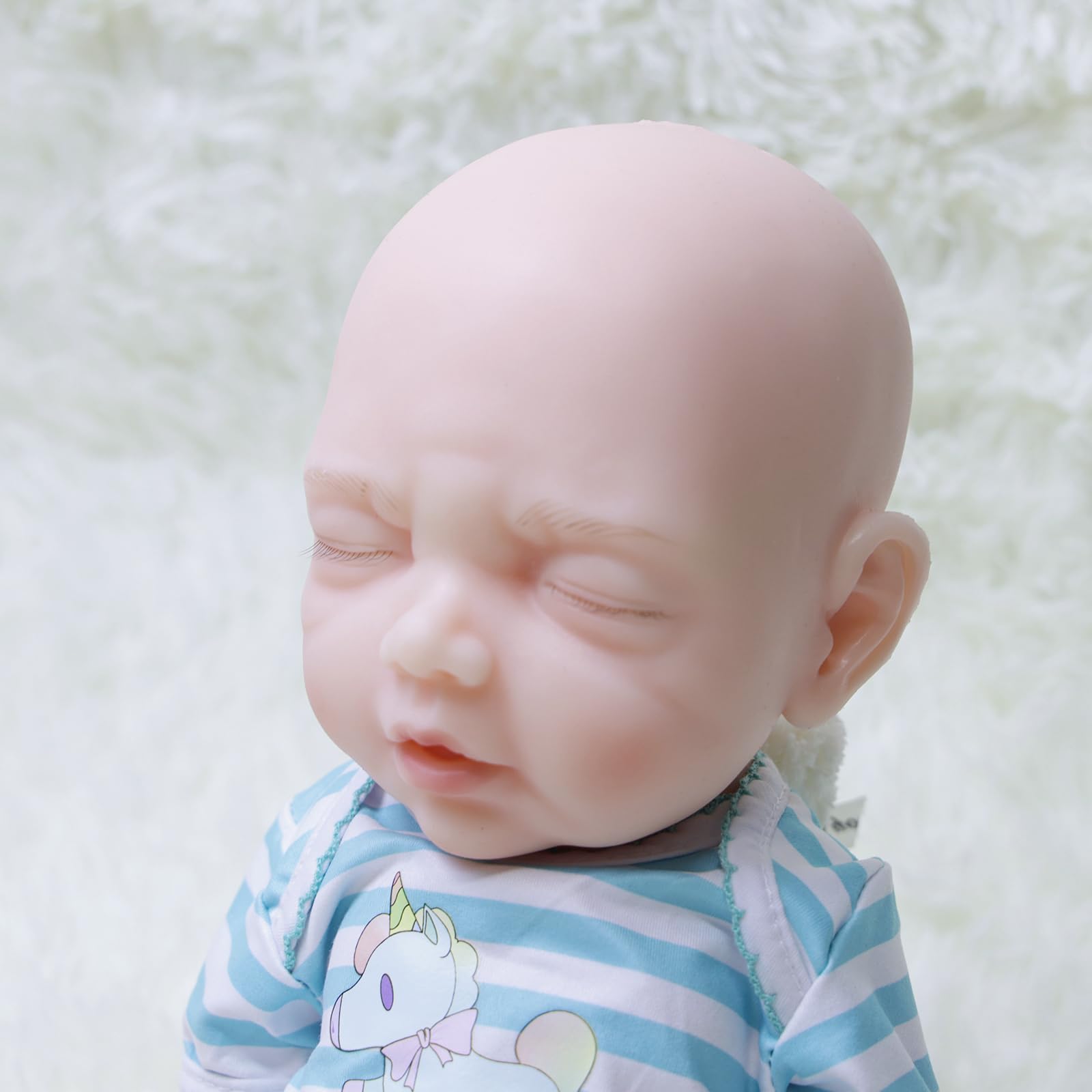 Photo 1 of Cazoxdoll 16 inch Full Silicone Baby Doll Girl - Realistic Reborn Baby Dolls Silicone Full Body for Christmas and Birthday Gifts