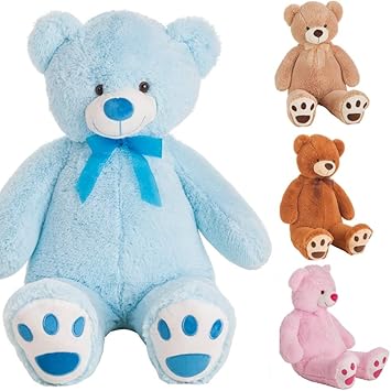 oso peluche azul