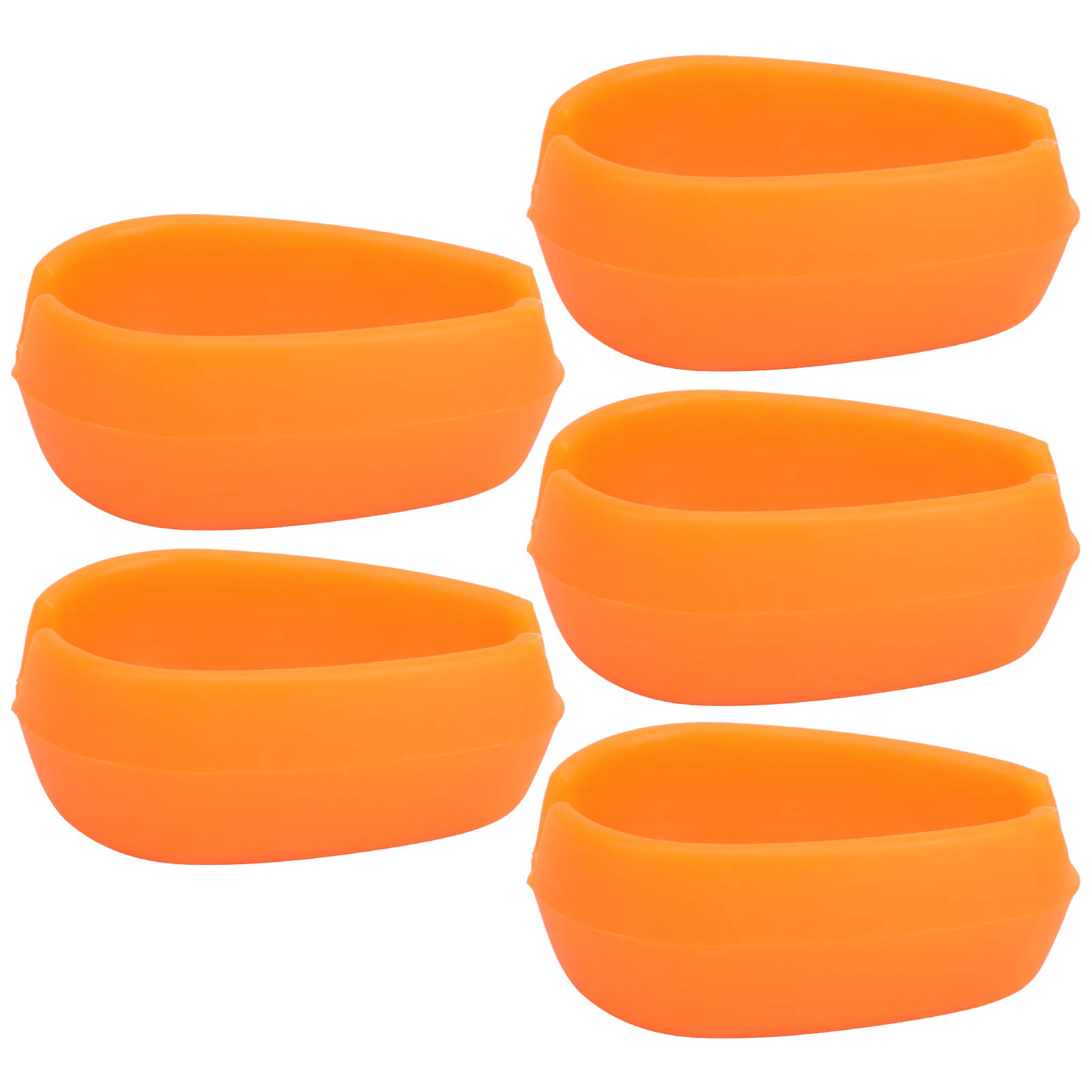 RiToEasysports 5pcs Fishing Method Feeder, Bait Mould Silicone Good Elasticity Fishing Equipment Tackle Tool(orange) Bait Middy Compacta Method Feeder Mould
