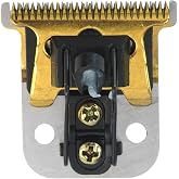 Upgraded Replacement Blade for Andis Slimline Pro Li Trimmer, T Style Stainless Steel Blade for D-7#32655 D-8#32105#32400, Small Trimmer Moving Cutter Blade (Gold) - by GRABOTE