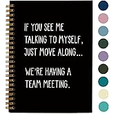 OXW Funny Work Office Gifts, Funny Notebook Journal for Coworkers, Funny Gifts for Women Men Coworkers Adults, Funny Cool Gifts for Coworkers, Sarcastic Gifts for Women(5.5'' X 8.3'')