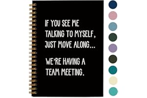 OXW Funny Work Office Gifts, Funny Notebook Journal for Coworkers, Funny Gifts for Women Men Coworkers Adults, Funny Cool Gifts for Coworkers, Sarcastic Gifts for Women(5.5'' X 8.3'')