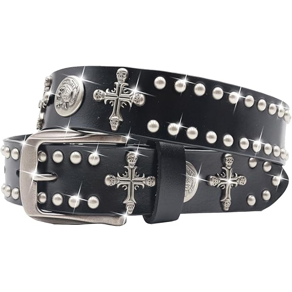 Amazon.com: Snap On Two Row Punk Rock Silver Star Studs with