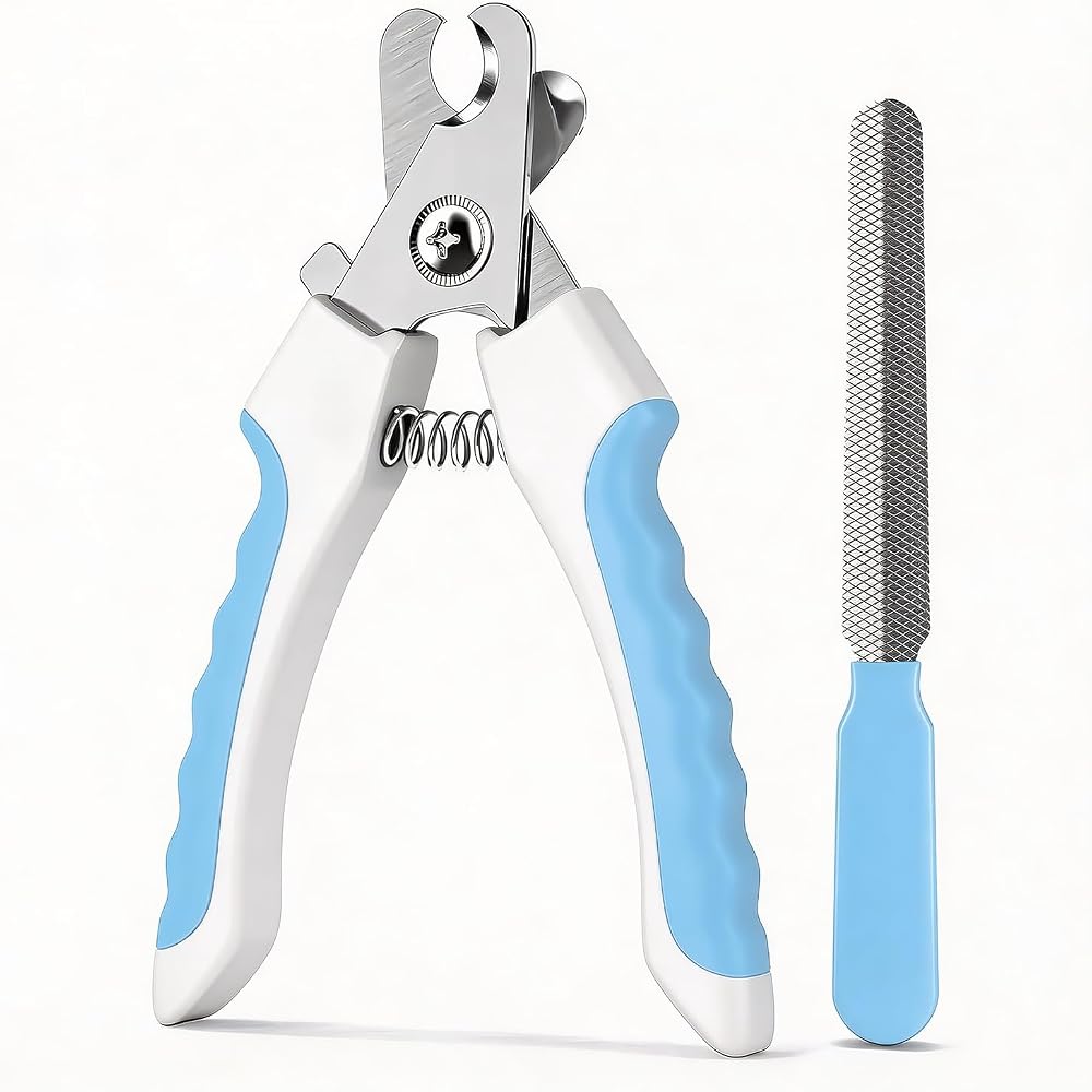 Pubiao Dog Nail Clippers with Quick Sensor Safety Lock Large Medium Breed