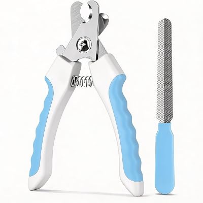Pubiao Dog Nail Clippers with Quick Sensor Safety Lock Large Medium Breed
