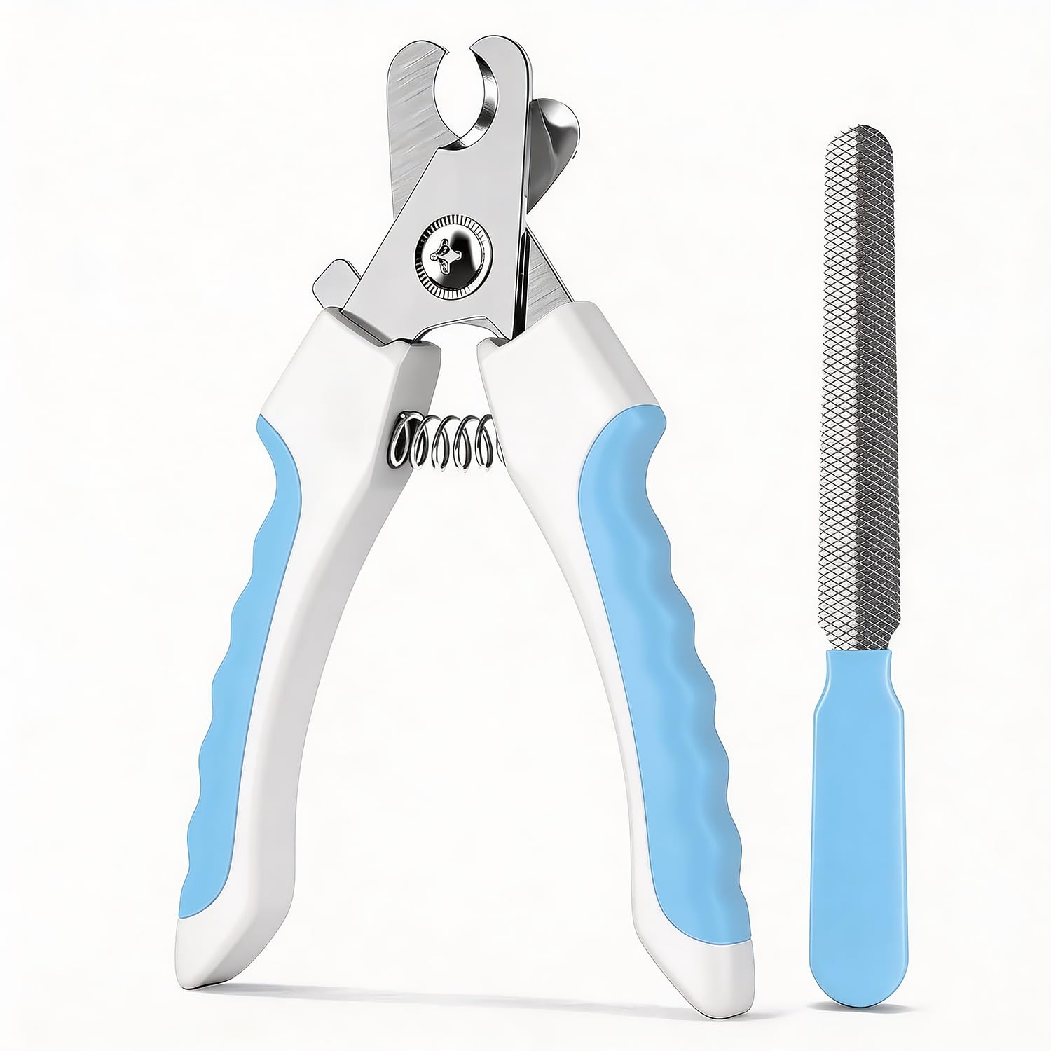 Pubiao Nail Clippers for Dogs with Quick Sensor and Safety Lock for Large and Medium Breed Professional Pet Nail Clipper