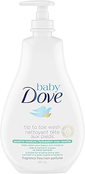 dove baby wash for eczema