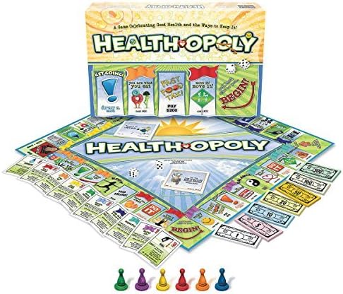 Health-Opoly Board Game by Late for the Sky