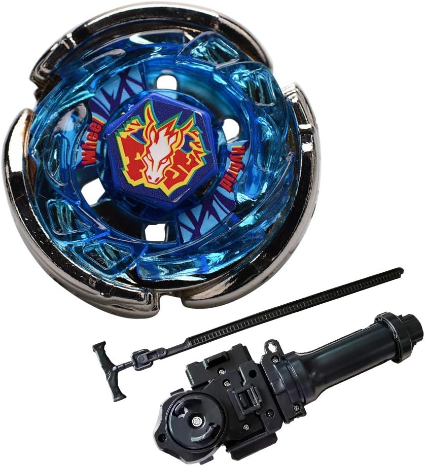 speedgreen Bey Gyro Boys Toys Metal Fusion BB28 Storm Pegasus Battling Tops with 4D Launcher Grip Battle Set