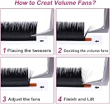 FADLASH Easy Fan Lashes DD Curl 0.05mm 15mm 12 Rows Russian Lashes view 5