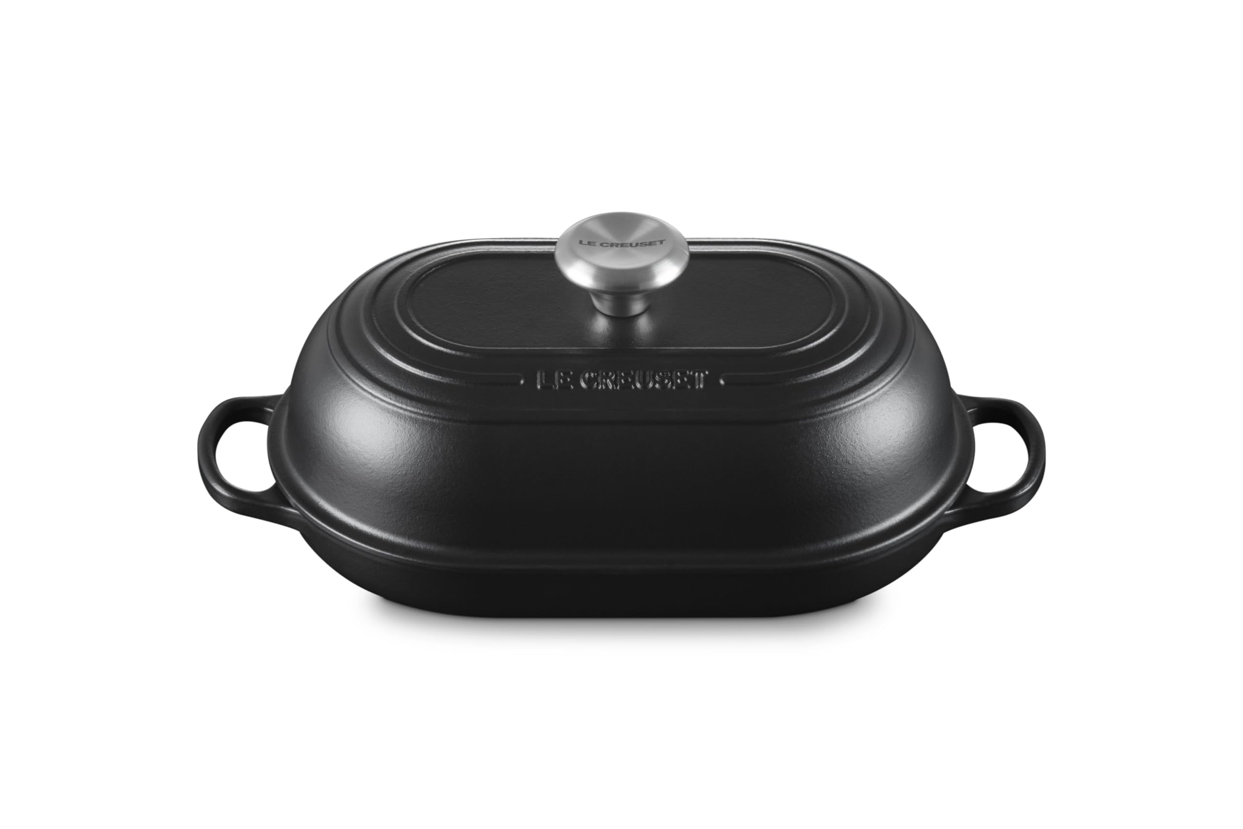 Le Creuset Enameled Cast Iron Signature Oval Bread Oven, 11.5 inch, Licorice