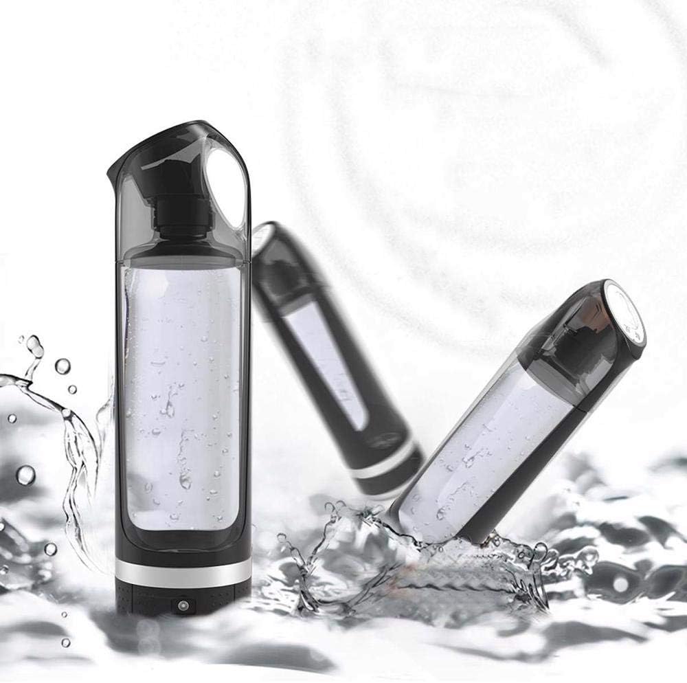 AUGIENB 500ml Hydrogen Rich Alkaline Water Bottle lonizer Generator LED RGB Portable Cup USB Rechargeable Anti-Aging Gift