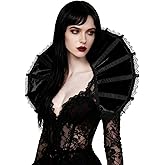 L'VOW Victorian Collar Gothic Stand Up Vampire Collar for Women Halloween Masquerade Cosplay