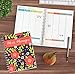 2018 Academic Year Mom's Floral Manager Medium Weekly Monthly Planner