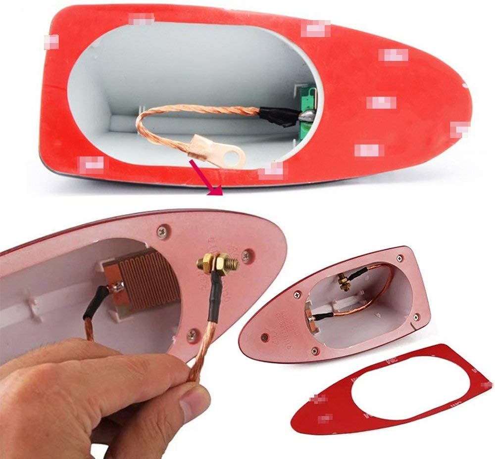 Universal Vehicles FM Signal Fin Aerials Cover Car Top Roof Radio Shark