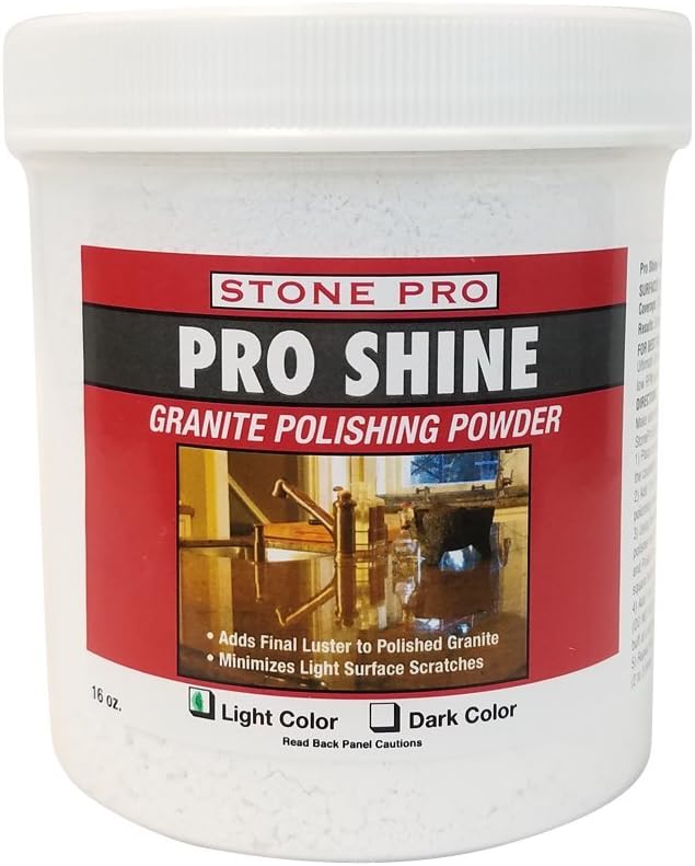 Stone Pro Granite Polishing Powder Pro Shine 1 Pound