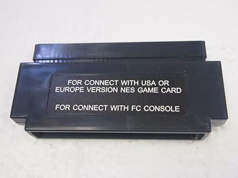 Amazon Com Nintendo Nes To Famicom Game Converter Adapter 72 To 60 Pins Video Games