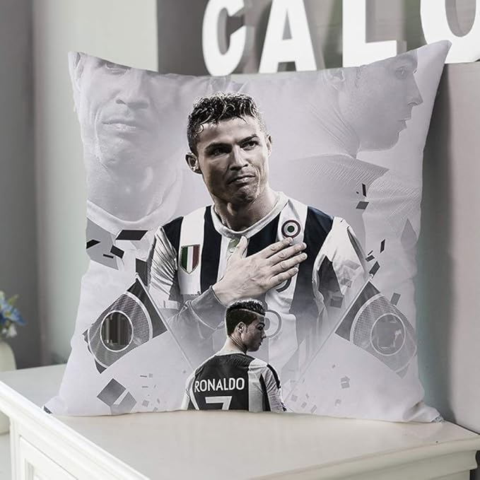 VIOY Messi Mbappé Ronaldo Fans Kissen Geschenk,Ronaldo