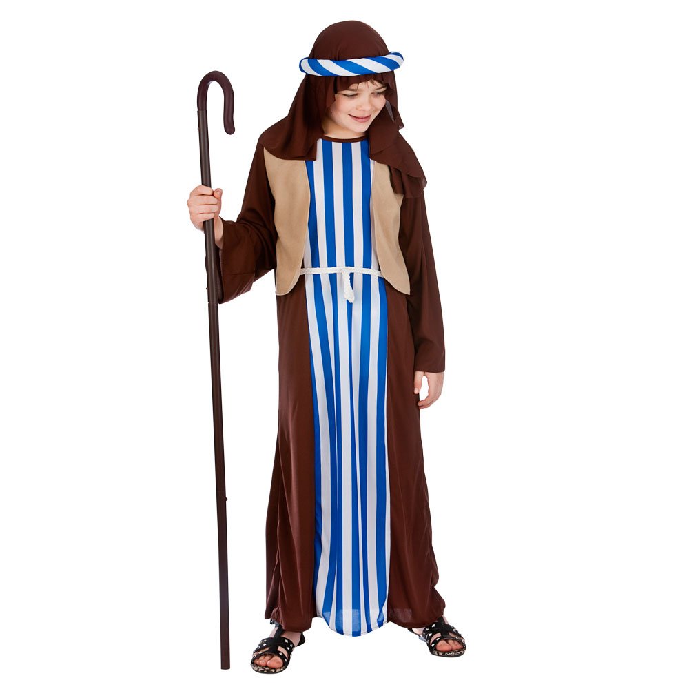 Wicked Costumes Kids Joseph Nativity Fancy Dress Costume - X-Large (Age 11-13)
