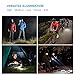 Tactical Flashlight, 800 Lumens BYBLIGHT Zoomable Flashlight, Rechargeable Cree Led Flashlight with AC Charger and 26650 Battery, Bouns Solar Power Keychain Flash Light