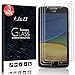 J&D Compatible for Motorola Moto G5 Glass Screen Protector (3-Pack), Not Full Coverage, Tempered Glass HD Clear Ballistic Glass Screen Protector for Moto G5 Screen Protector (Not for Moto G5 Plus)