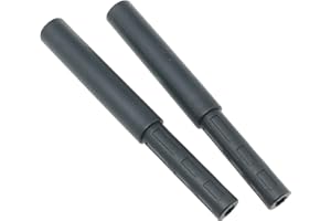 FMHXG 2PCS Carbon Brazed Extension Rod Golf Shaft 0.490 in Repair Equipment Accessories Universal Extender for Iron Wood Putter Steel Graphite Shafts