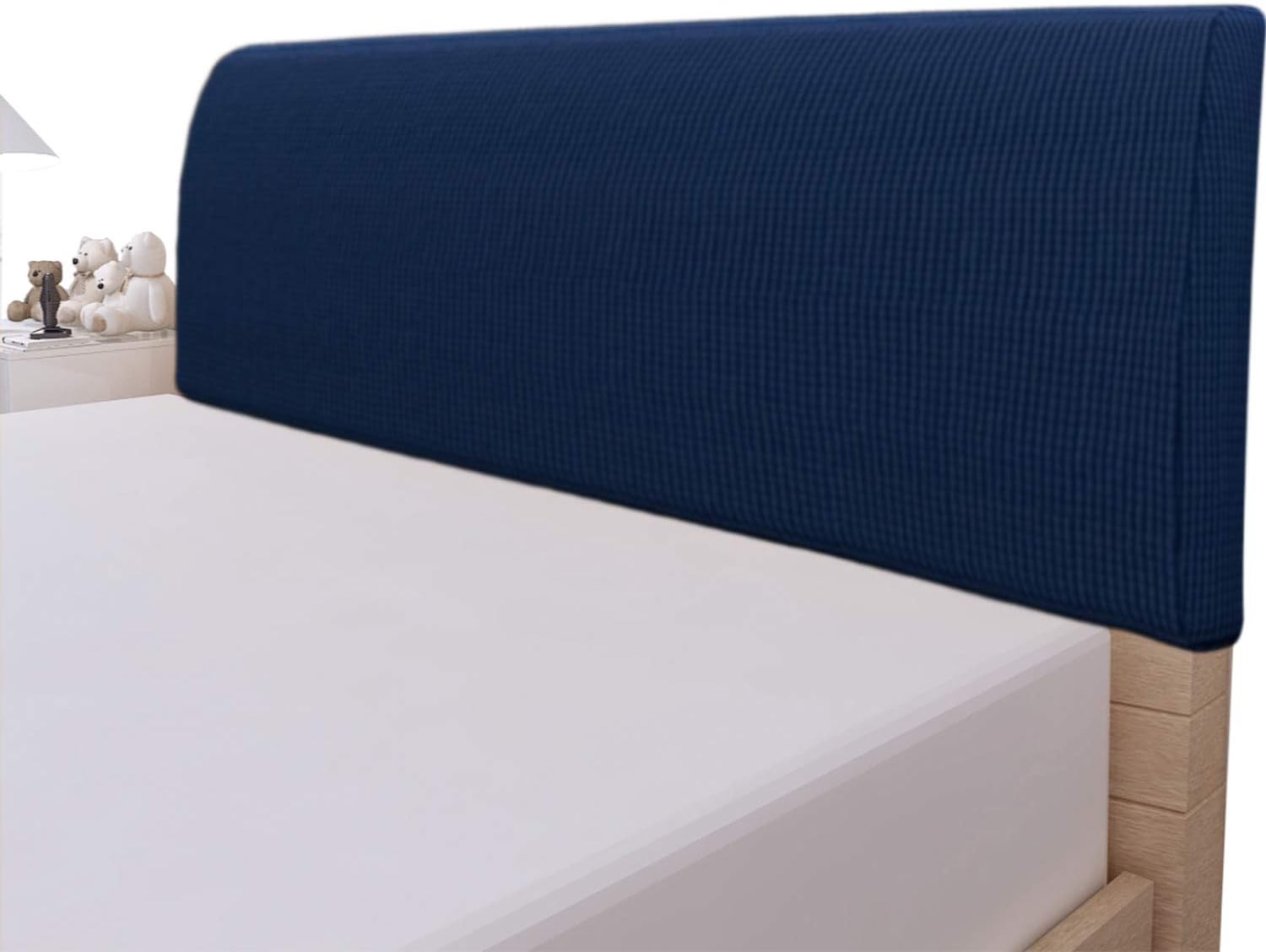 EasyGoing Stretch Bed Headboard Cover,Small Square