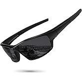 Ofwin Polarized Sports Sunglasses for Men Women Driving Cycling Fishing Wrap Around Sun Glasses UV400 Protection
