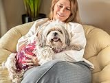 Suitical Recovery Suit Dog XX-Small Pink Camouflage view 6