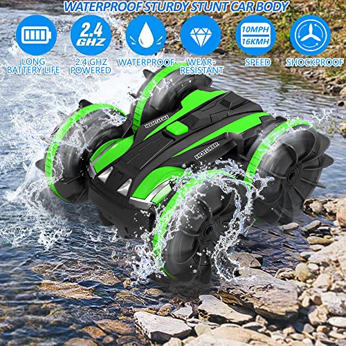 Remote Control Car Boat Truck Amphibious 4WD Stunt Cars 2.4Ghz