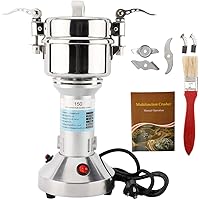 HighFree 110V 150g Grain Mill Grinder Pulverizer Grinding Machine high speed Electric Herb Grain Spice Cereal Flour…