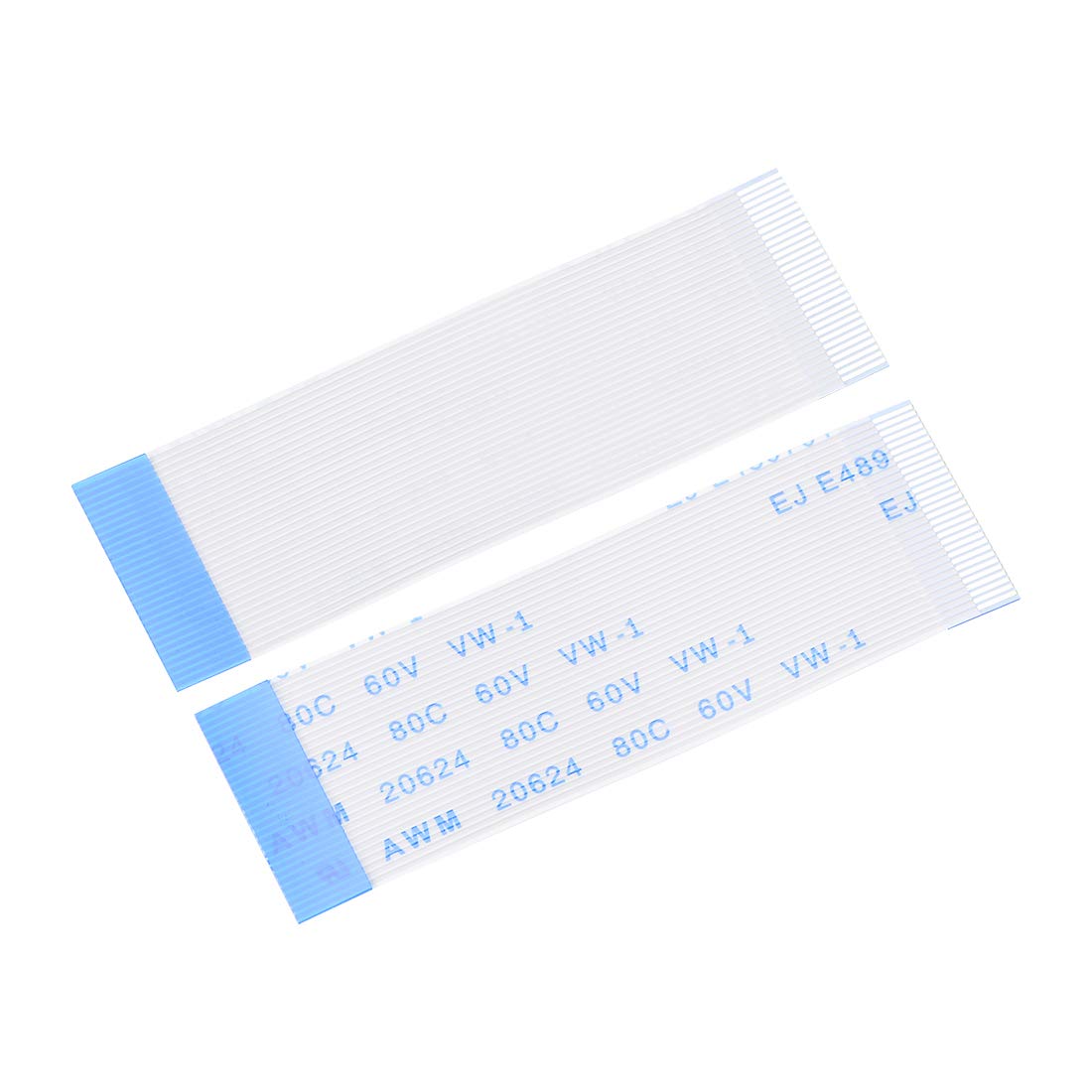 sourcing map 10PCS 50mm Length 0.5mm Pitch 30 Pin Flexible Flat Cable for TV VCD DVD