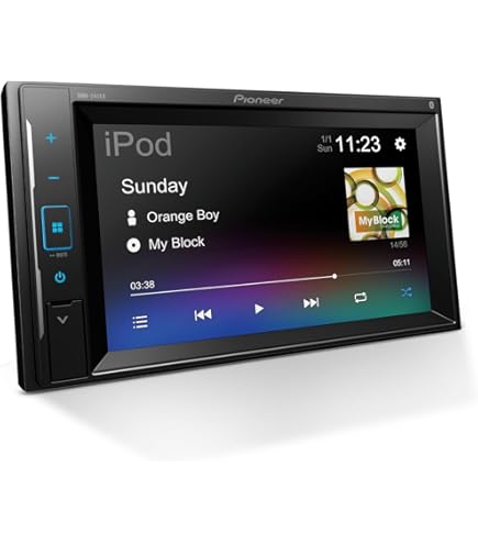 Pioneer AVH-120BT Multimedia DVD Receiver with 6.2 Inch WVGA