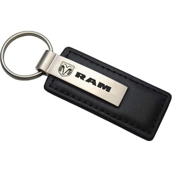 Dodge Ram Licensed Canvas Strap Keychain – PlastiColor – Official Merch