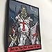 PUT ON FULL ARMOR OF GOD Knights Templar Morale Patch Crusader Sword Army Cross ...