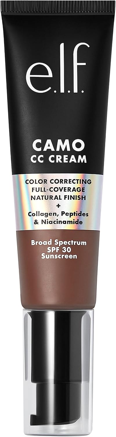 e.l.f. Camo CC Cream Medium-To-Full Coverage SPF 30 Rich 620 W 1.05 oz