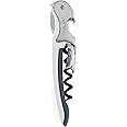 Franmara Soft-Touch Murano Two-Step Waiter Corkscrew with Nonstick Spiral (White)