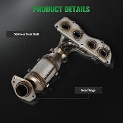 SCITOO 10H16692 Front Catalytic Converter Fit For