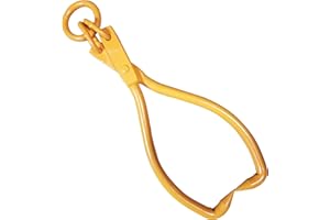 FRTZAL 32IN Log Lifting Tongs Log Lifting Tongs 4 Claw Timber Heavy Duty Solid Steel Swivel Dragging Steel Tongs Log Lifting Lumber Skidding Tongs Logging Grabber (16IN 2 Claws)