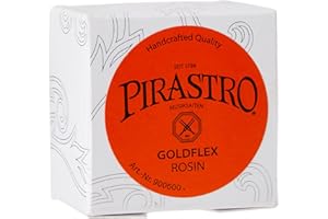 Pirastro P900600 Violin Rosin Goldflex, Handcrafted Quality for Professional and Student Violin Players, Premium Rosin Made with Natural Resin for Musicians