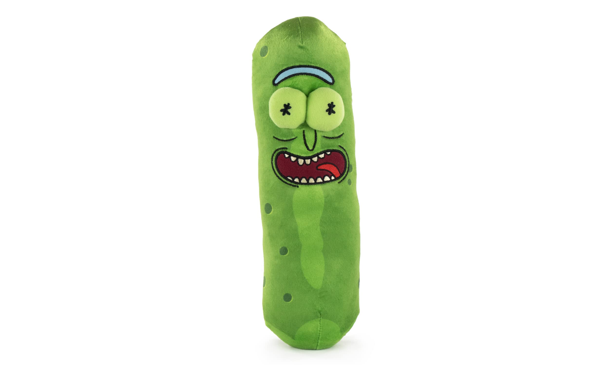 Play by Play Rick and Morty - Pickle Rick character plush toy - 30cm/11'81"" - Super Soft Quality