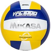 Mikasa NHFS Approval VFC1000-RGW (Natural Leather/Traditional Panel Shape/Indoor Volleyball/Official Game Ball Size5)