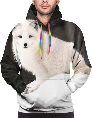 white fox sweatshirt