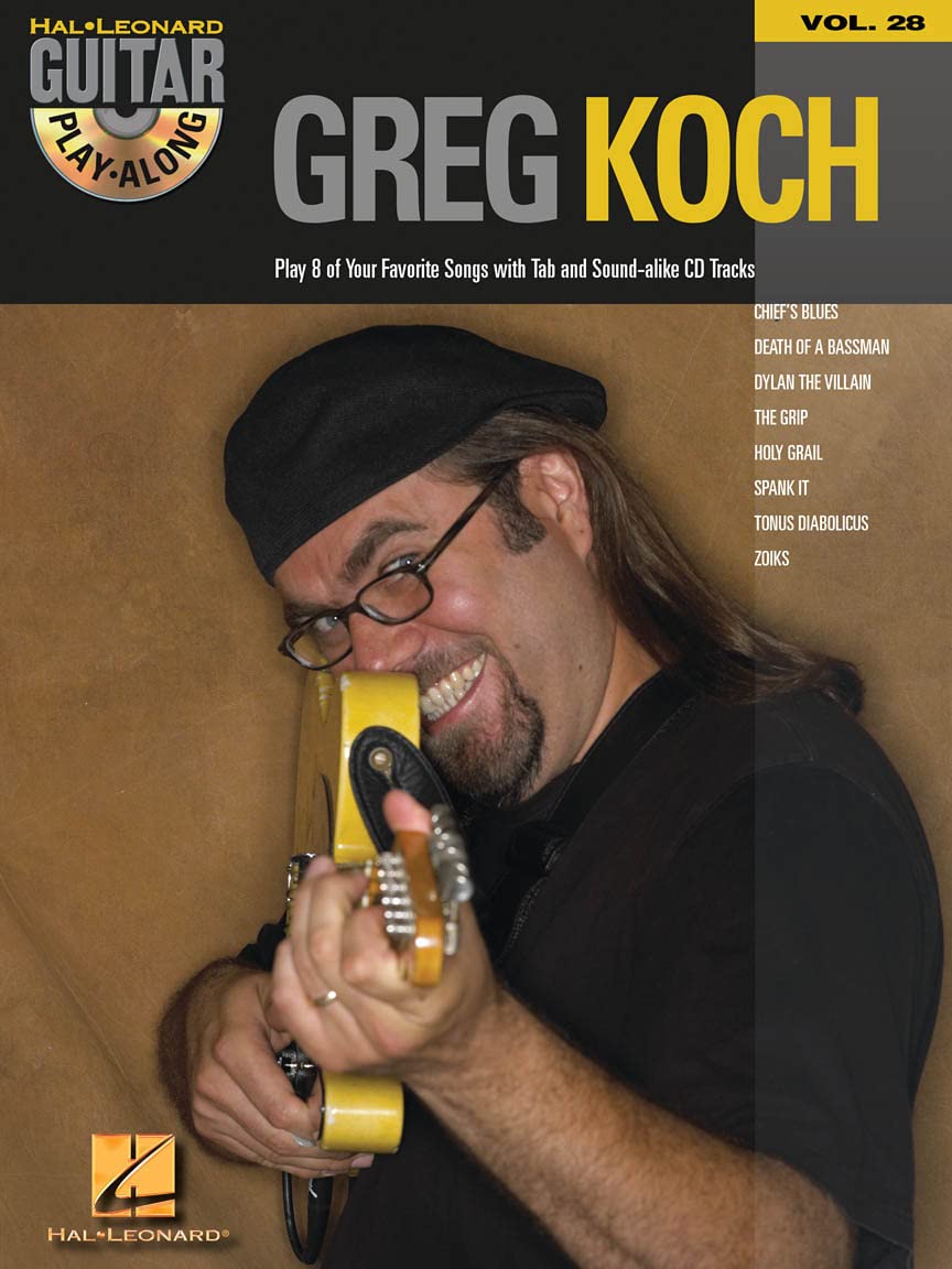 GUITAR PLAY-ALONG VOLUME 28 GREG KOCH TAB GTR BOOK/CD