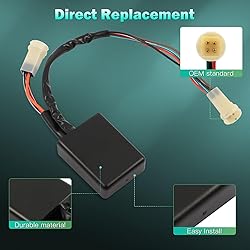 SCITOO CDI Box Module Ignition Coil for Yamaha YTM