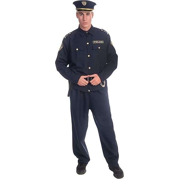 Amazon.com: Yruioon Men Sexy Police Costume Leather Neck One Piece